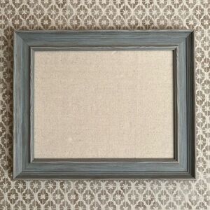 Small linen bulletin board 14” x 17 1/2